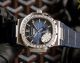 Replica Patek Philippe Nautilus Annual Calendar Moon Phases Leather Watch Band Diamond Bezel For Men (5)_th.jpg